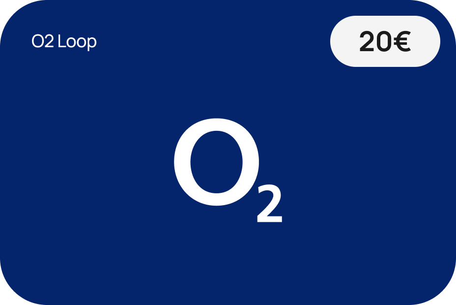o2 loop, 20 euro handyguthaben code