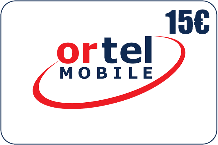 Ortel Mobile 15€ Aufladecode Terd –