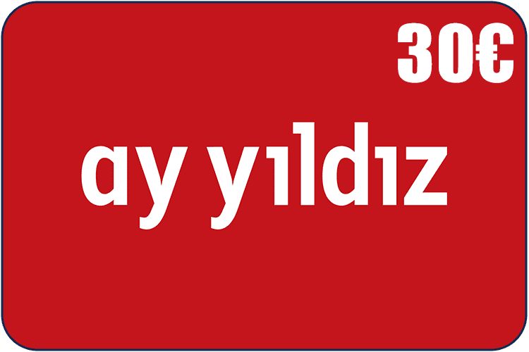 Ay Yildiz 30€ Aufladecode – Terd