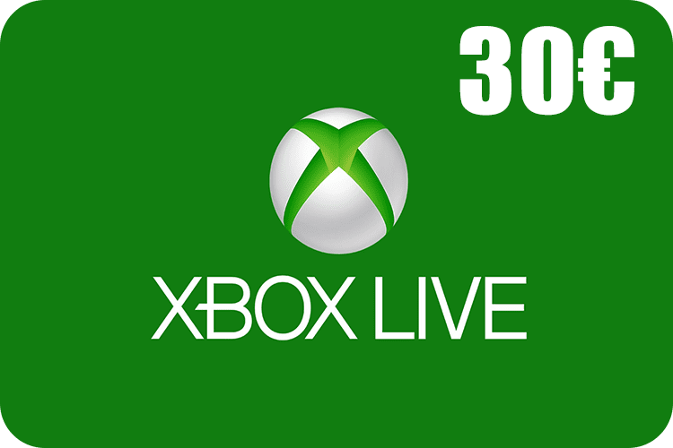 Xbox Live 30€ Terd –