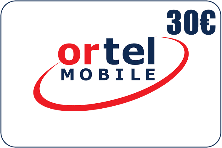 Ortel Terd Mobile 30€ Aufladecode –