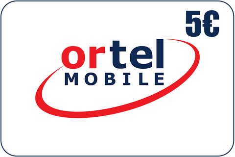 ortel mobile, 5 euro handyguthaben code