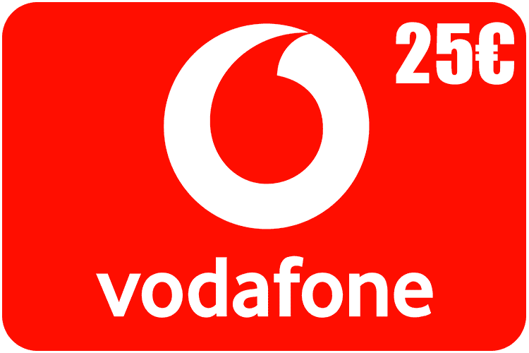 Vodafone 25€ – Terd | Prepaid Guthaben