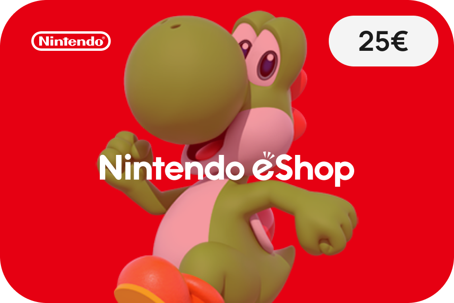 nintendo eshop, 25 euro digitaler guthaben gutschein