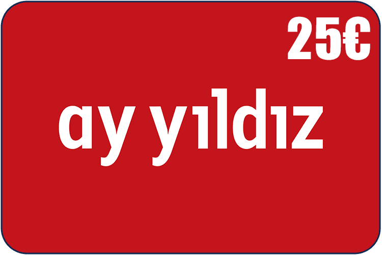 Ay Yildiz 25€ Aufladecode