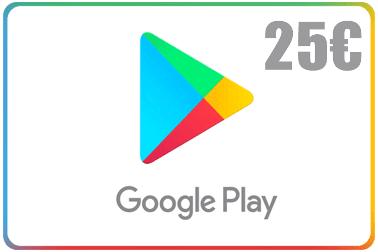 25 euro Google Play Gutschein